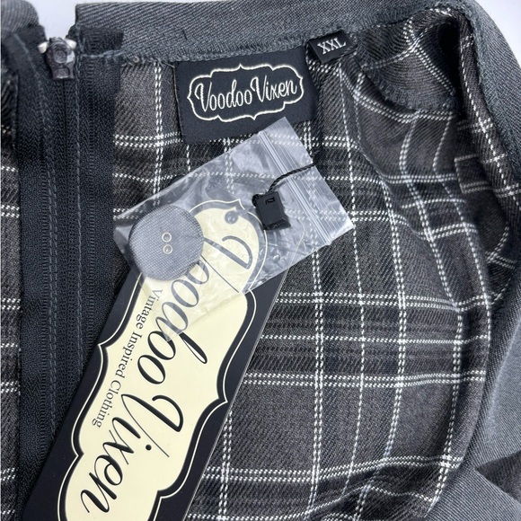 Voodoo Vixen Retro 40’s Style Dress. Size XXL - Picture 3 of 4